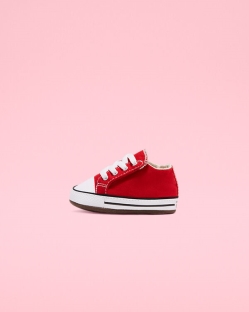 Converse Chuck Taylor All Star Cribster Erkek Çocuk Mid Ayakkabı Kırmızı/Bej Rengi/Beyaz | 8715930-T